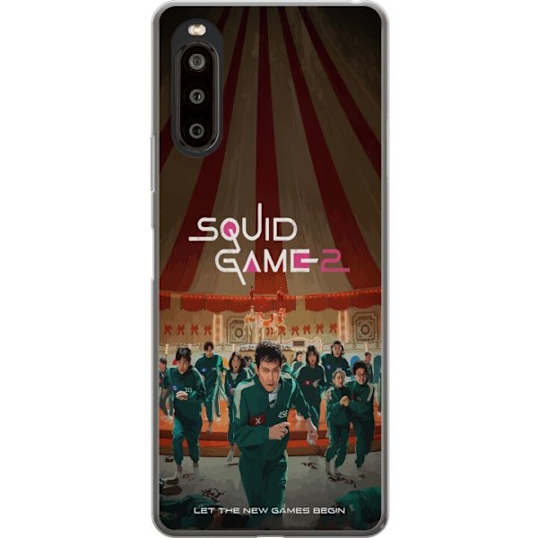 Sony Xperia 10 II Gennemsigtig cover Squid Game