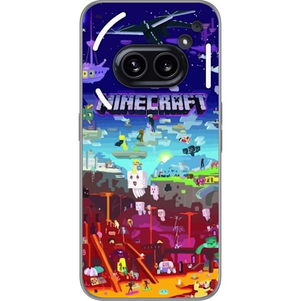 Nothing Phone (2a) Genomskinligt Skal Minecraft