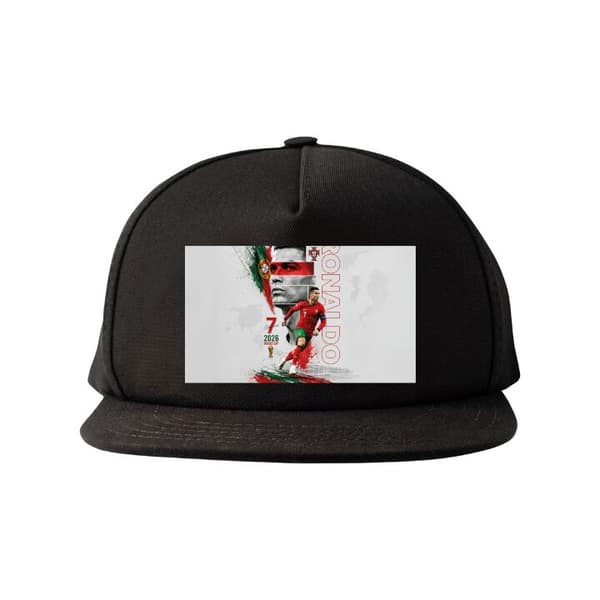 Snapback-lippalakki musta one size
