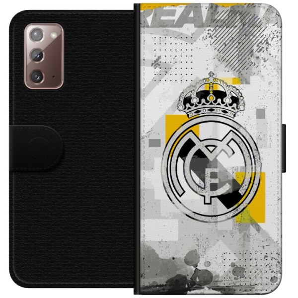 Samsung Galaxy Note20 Lompakkokotelo Real Madrid