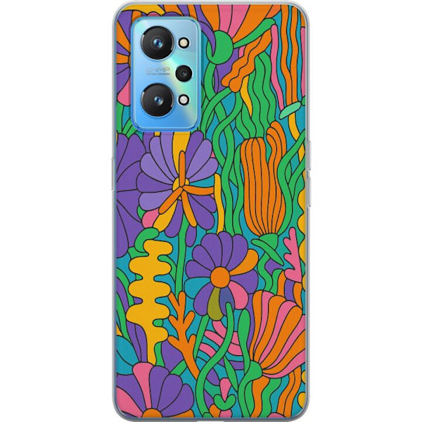 Realme GT Neo2 Gjennomsiktig deksel Color Pop