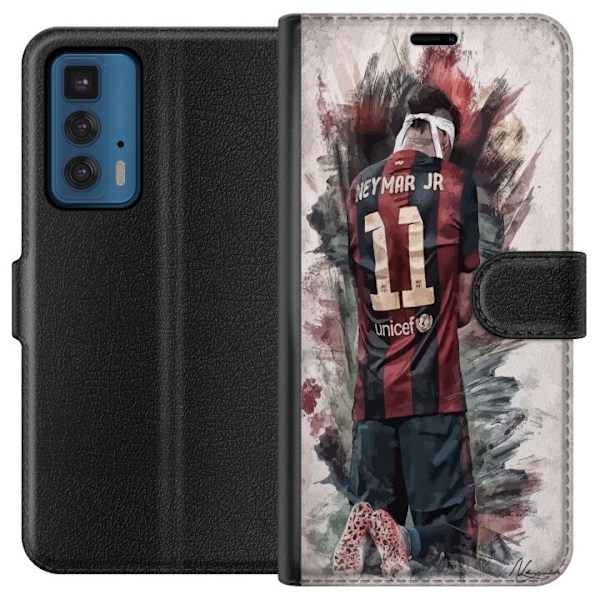 Motorola Edge 20 Pro Lompakkokotelo Neymar