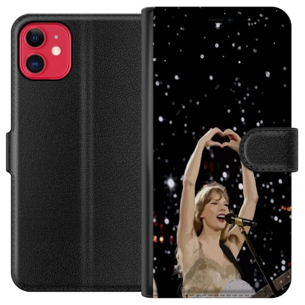 Kompatibel Tegnebogsetui til Apple iPhone 11 Taylor Swift