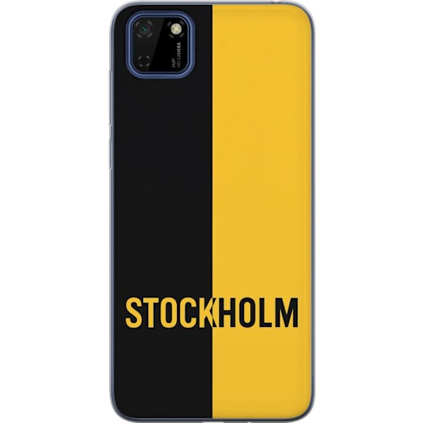 Huawei Y5p Gennemsigtig cover Stockholm – fodbold