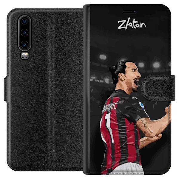 Huawei P30 Lompakkokotelo Zlatan