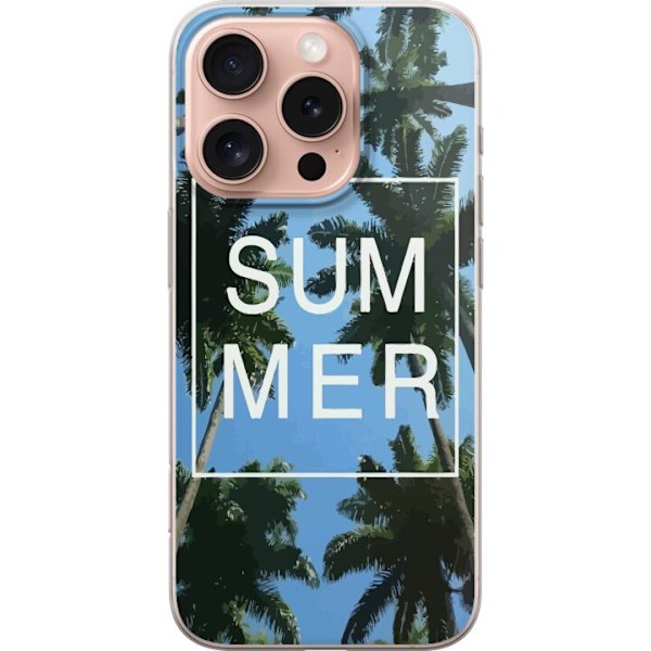 Apple iPhone 16 Pro Gennemsigtig cover Sommer