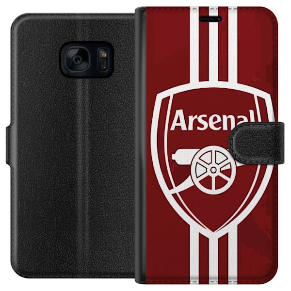 Samsung Galaxy S7 Tegnebogsetui Arsenal