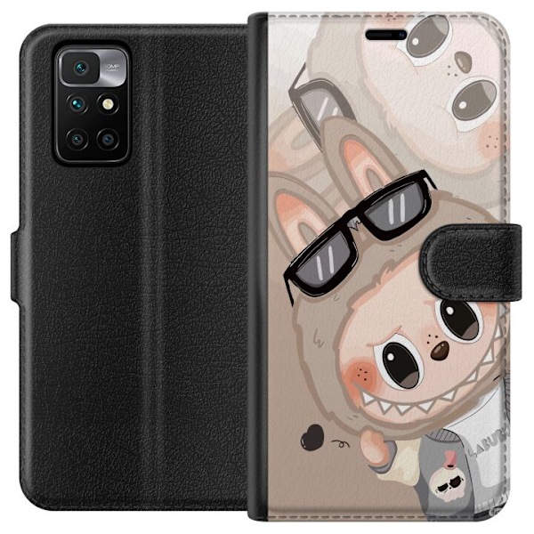 Xiaomi Redmi 10 Plånboksfodral Labubu Rainbow Chaos – Färg