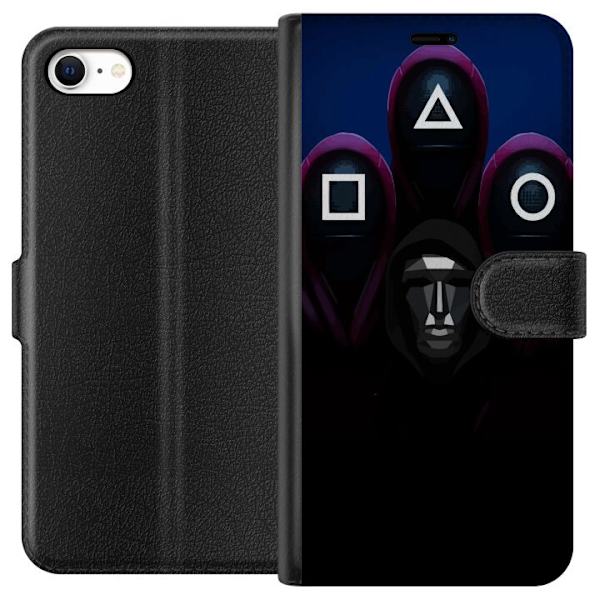 Apple iPhone 6 Tegnebogsetui Squid Game Sæson 3 Nye Ikon Populær Serie TV Motiv Asiatisk Drama Trend Iconisk Grafisk Design