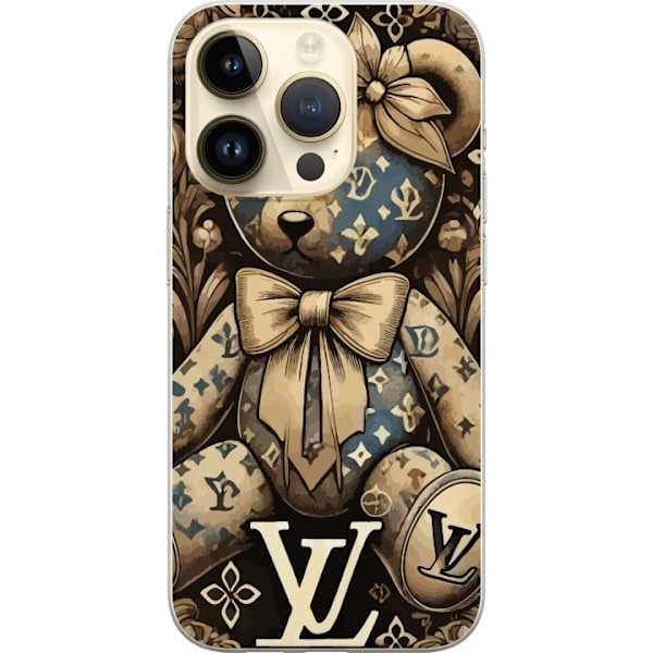 Apple iPhone 15 Pro Läpinäkyvä kuori LV Teddy