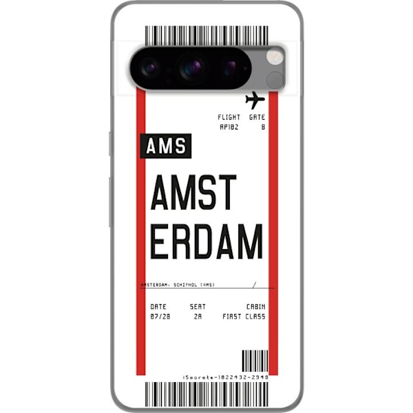 Google Pixel 8 Pro Gjennomsiktig deksel Amsterdam