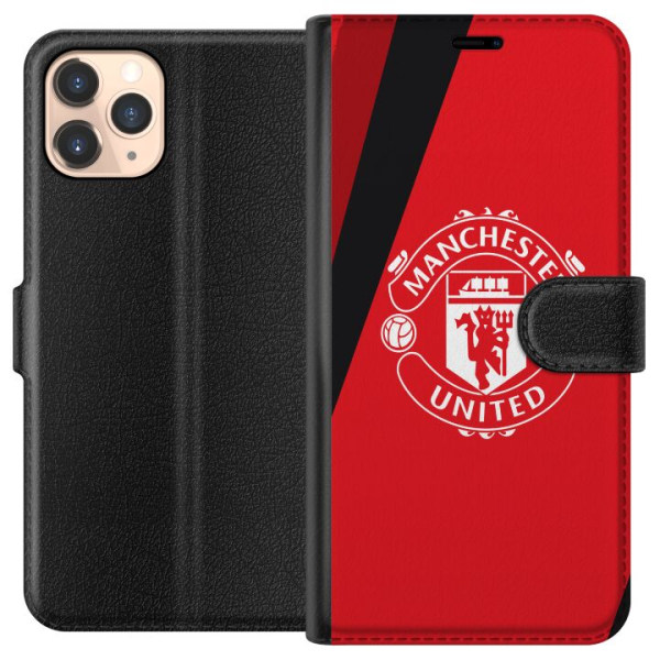 Apple iPhone 11 Pro Lompakkokotelo Manchester United FC