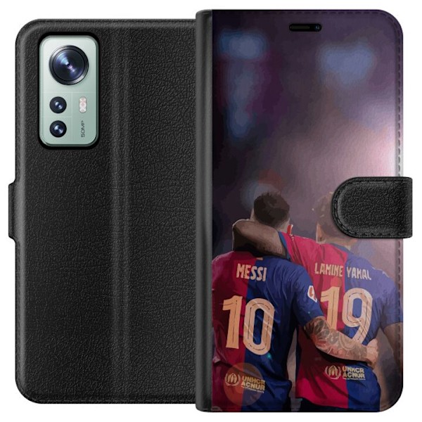 Xiaomi 12 Lompakkokotelo Lamine Yamal VS Messi