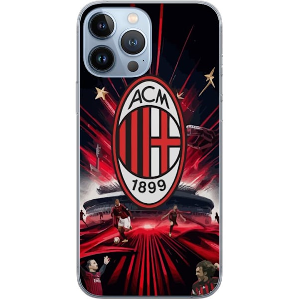 Apple iPhone 13 Pro Max Gjennomsiktig deksel AC Milan