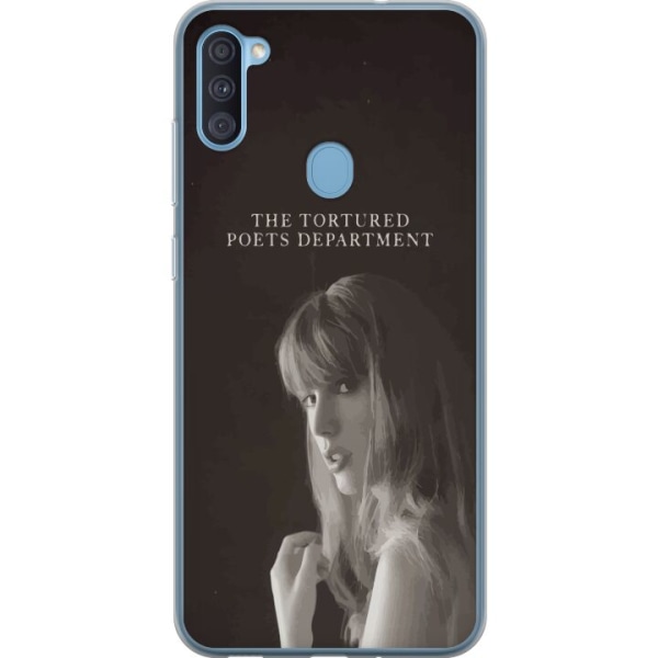 Samsung Galaxy A11 Läpinäkyvä kuori Taylor Swift