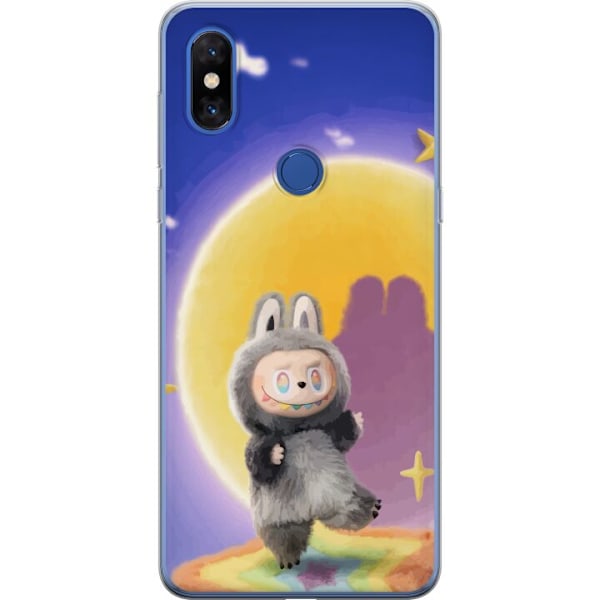 Xiaomi Mi Mix 3 Genomskinligt Skal Labubu Neon Pop – Neonfä
