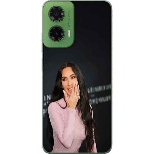 Motorola Moto G35 Gennemsigtig cover Kim Kardashian – Trendi