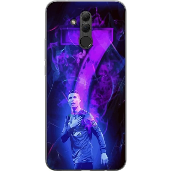 Huawei Mate 20 lite Gennemsigtig cover Ronaldo 7 - Fodboldlege