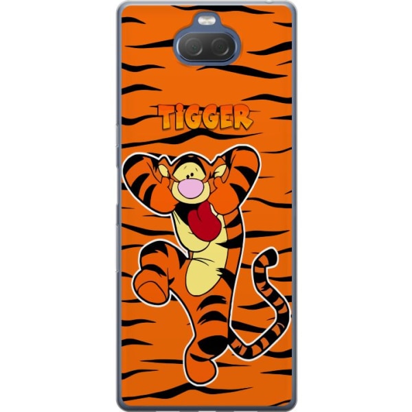 Sony Xperia 10 Plus Läpinäkyvä kuori Tiger