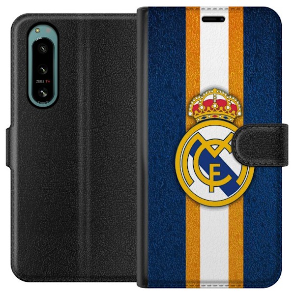 Sony Xperia 5 IV Lompakkokotelo Real Madrid CF