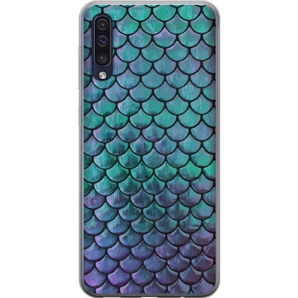 Samsung Galaxy A50 Gennemsigtig cover Strålende søprinsesse