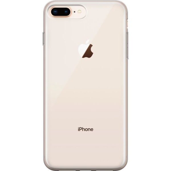 Apple iPhone 8 Plus Transparent Deksel TPU
