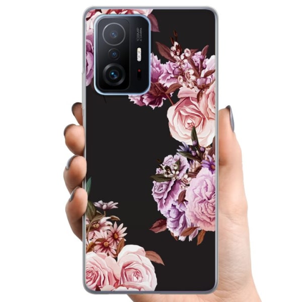 Xiaomi 11T TPU Mobilskal Blommor