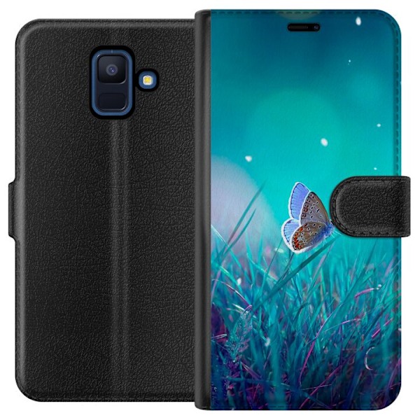 Samsung Galaxy A6 (2018) Plånboksfodral Magical Butterfly