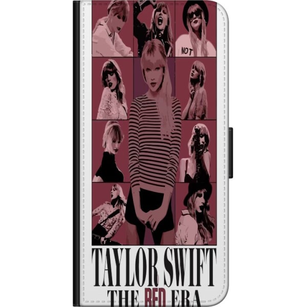 Xiaomi Redmi Note 9 4G Tegnebogsetui Taylor Swift Red