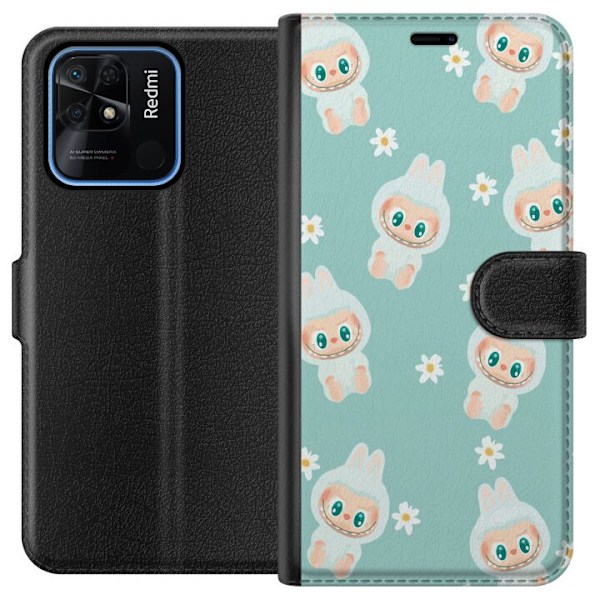 Xiaomi Redmi 10C Lommeboketui Labubu Candy Vibes