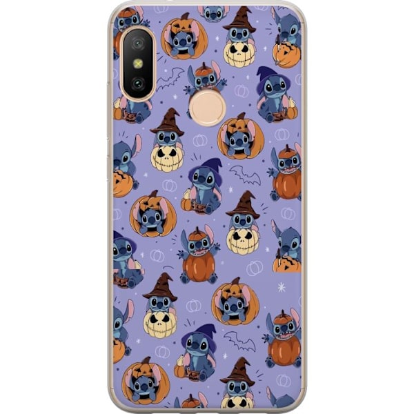 Xiaomi Redmi 6 Pro Gennemsigtig cover Stitch halloween