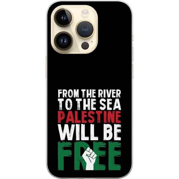 Apple iPhone 14 Pro Gjennomsiktig deksel Fri Palestina