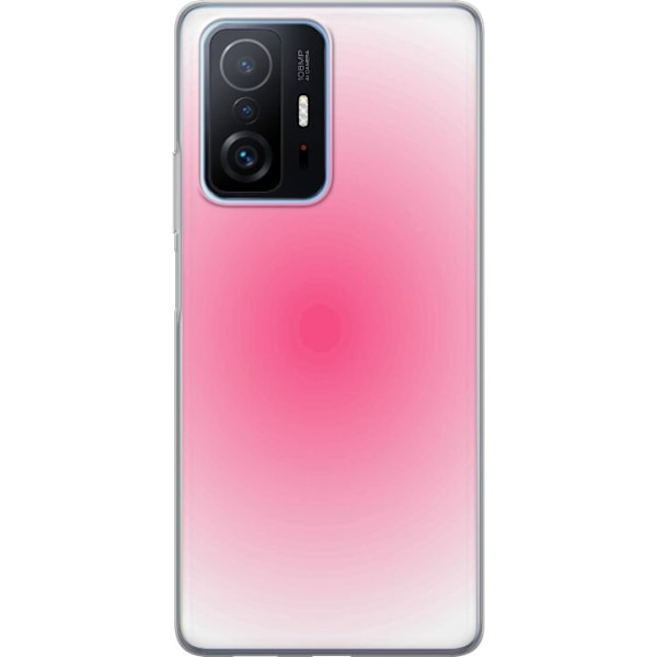 Xiaomi 11T Pro Genomskinligt Skal Rosa Moln