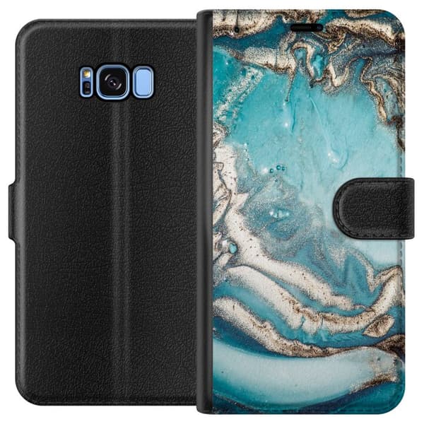 Kompatibelt Plånboksfodral till Samsung Galaxy S8 Mönster
