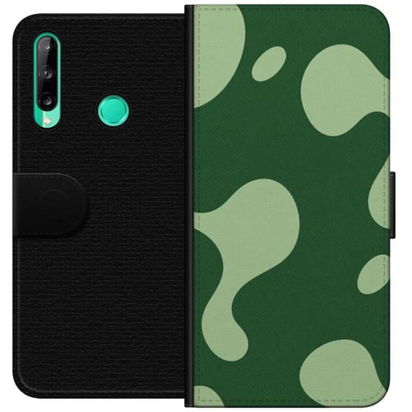 Kompatibelt Lommeboketui til Huawei P40 lite E Matcha-smelting grønn
