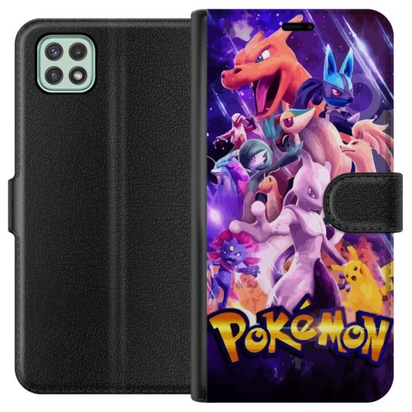 Samsung Galaxy A22 5G Lompakkokotelo Pokémon
