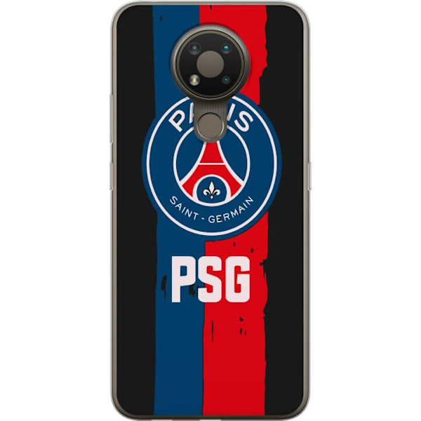 Nokia 3.4 Gennemsigtig cover Paris Saint-Germain F.C.