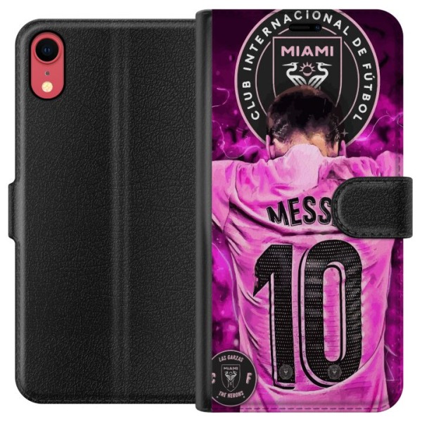 Apple iPhone XR Lompakkokotelo Messi