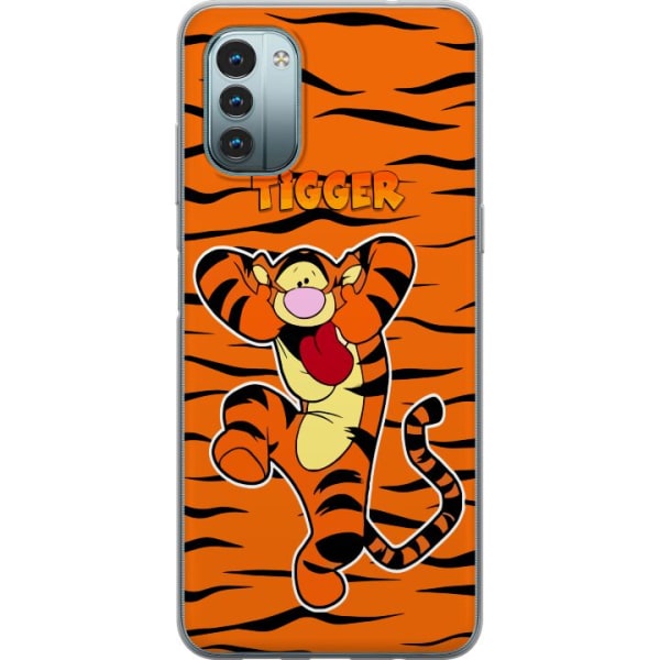 Nokia G11 Gjennomsiktig deksel Tiger