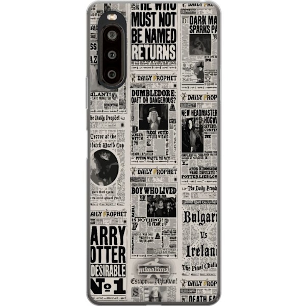 Sony Xperia 10 II Gennemsigtig cover Harry Potter Magasin