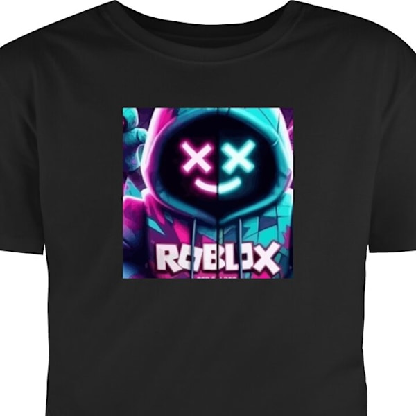 Børne T-shirt | Behagelig T-shirt til Børn Roblox | Marshmel 9-11 År