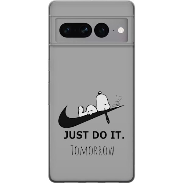 Google Pixel 7 Pro Gjennomsiktig deksel Just Do It, NIKE