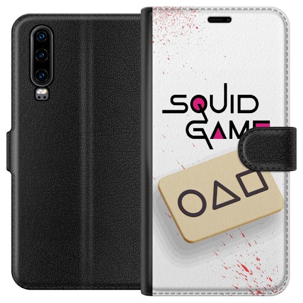 Huawei P30 Lompakkokotelo Squid Game