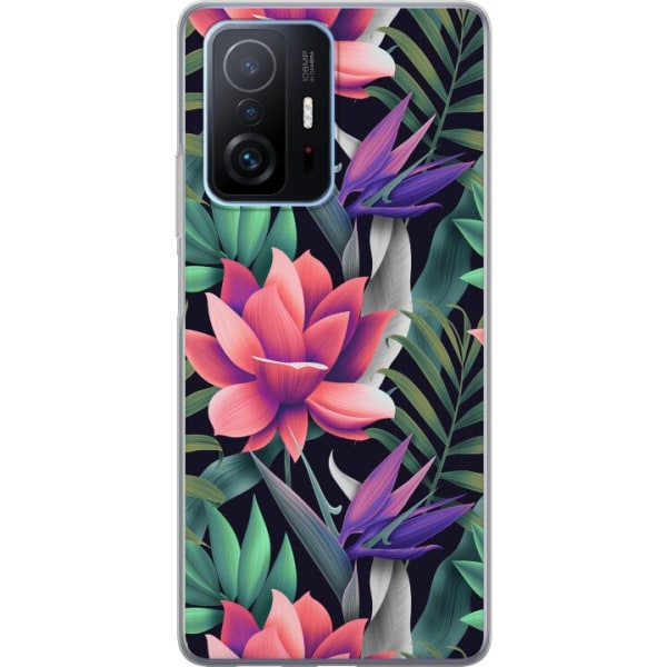 Xiaomi 11T Pro Cover / Mobilcover - Blomster