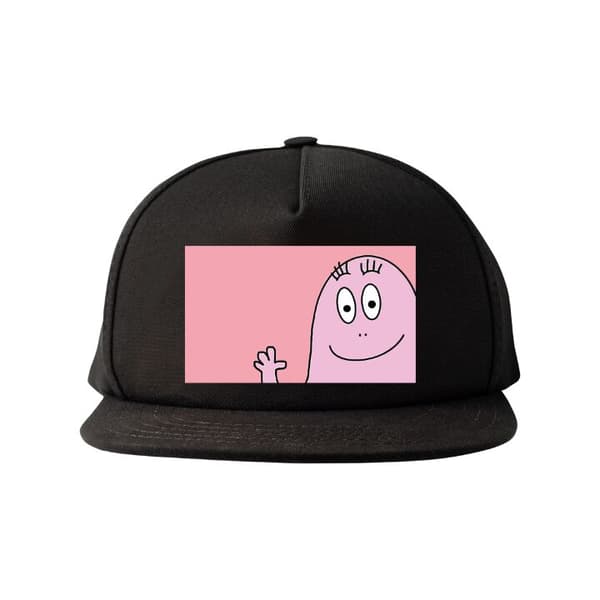 Snapback-lippalakki musta one size