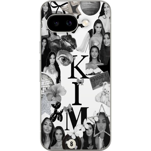 Google Pixel 9a Läpinäkyvä kuori Kim Kardashian – Aesthetic Look 2025