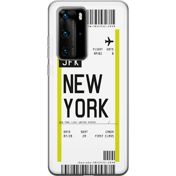 Huawei P40 Pro Genomskinligt Skal New York