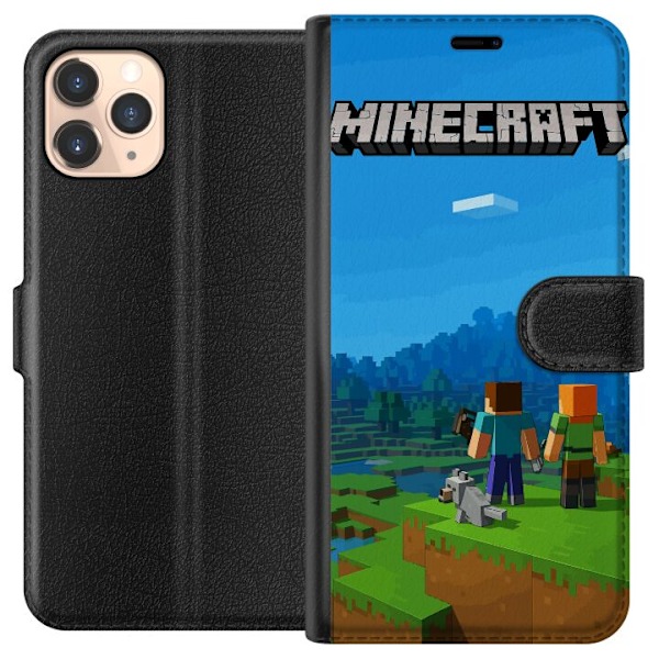 Apple iPhone 11 Pro Tegnebogsetui Minecraft Key Art