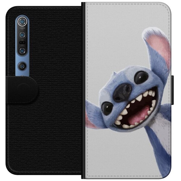 Xiaomi Mi 10 Pro 5G Lommeboketui Stitch i Fart - Kawaii Design