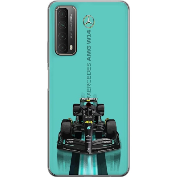 Huawei P smart 2021 Läpinäkyvä kuori Mercedes F1